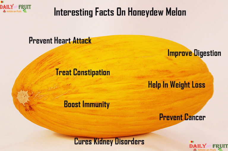 Nutrition Chart For Honeydew Melon 9058