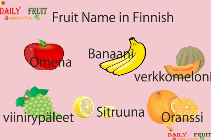 fruit-name-in-finnish