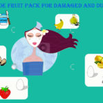 Homemade Fruit Hair pack to reduce damaged and dull hair