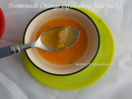 How to Prepare Instant exfoliating homemade Orange face scrub and pack Instant exfoliating homemade Orange face scrub and pack