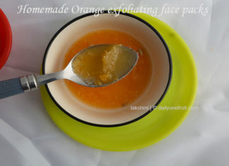 How to Prepare Instant exfoliating homemade Orange face scrub and pack Instant exfoliating homemade Orange face scrub and pack