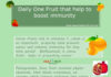 Fruits that help to boost immunity Fruit that help to boost immunity