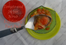 How to Prepare Tomato and Sugar Exfoliating Face pack and Scrub Tomato and Sugar Exfoliating Face scrub
