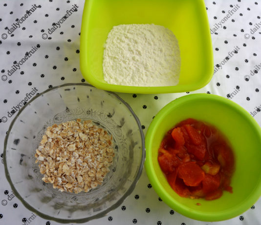 Tomato Oatmeal face mask for fair skin at home