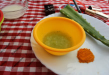 Homemade Aloevera and cucumber Pack Aloevera and cucumber Pack