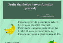 Fruits that helps Nerves Function properly Fruits that helps nerves function properly