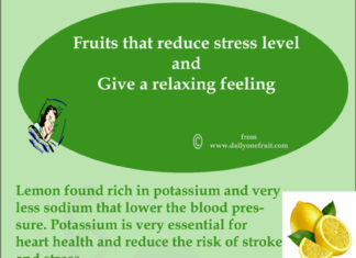 Fruits that reduce stress level Fruits that reduce stress level
