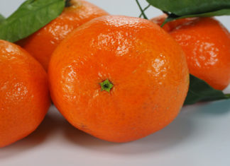 List of Fruits Sodium And Fruits Potassium tangerines cutted