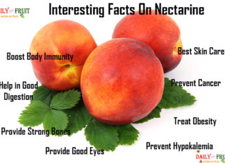 Nutrition chart for Nectarine Interesting Facts On Nectarine