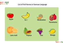 List of Fruit Names in Samoan Language Fruit Names in Samoan Language