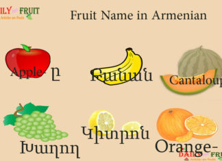 Fruit Name in Armenian Fruit Name in Armenian