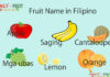 Fruit Name in Filipino Fruit Name in Filipino
