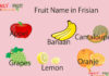 Fruit Name in Frisian Fruit Name in Frisian