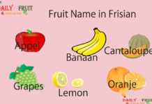 Fruit Name in Frisian Fruit Name in Frisian