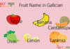 Fruit Name in Galician Fruit Name in Galician