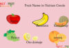 Fruit Name in Haitian Creole Fruit Names in Haitian Creole