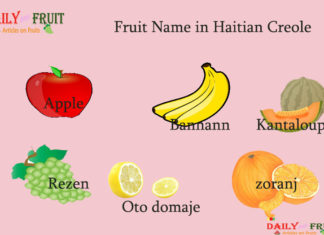 Fruit Name in Haitian Creole Fruit Names in Haitian Creole