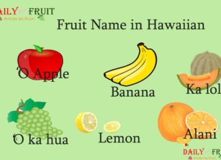 Fruit Name in Hawaiian Fruit Name in Hawaiian