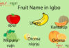 Fruit Name in Igbo Fruit Name in Igbo
