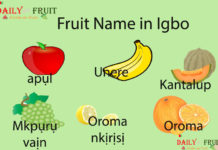 Fruit Name in Igbo Fruit Name in Igbo