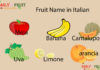 Fruit Name in Italian Fruit Name in Italian