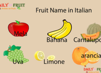 Fruit Name in Italian Fruit Name in Italian
