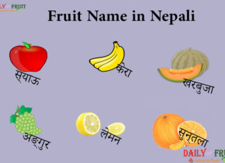 Fruit Names in Nepali Fruit Name in Nepali