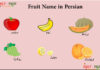 List of Fruit Names in Persian Language Fruit Name in Persian