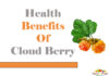 Health Benefits Of Cloud Berry Health Benefits On Cloud berry