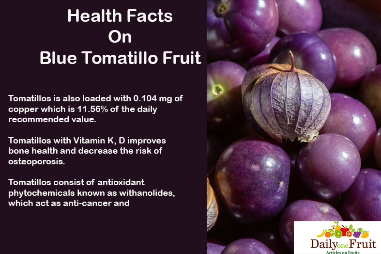 Health Facts On BlueTomatillo