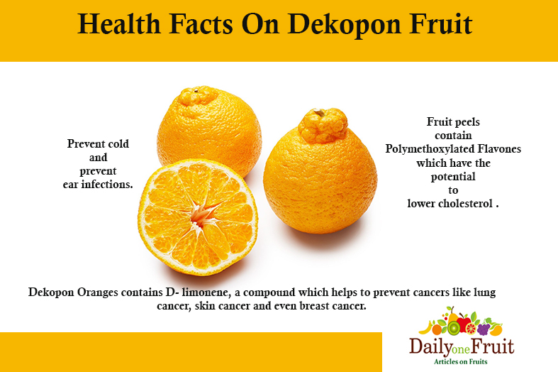 health facts on dekopon fruit